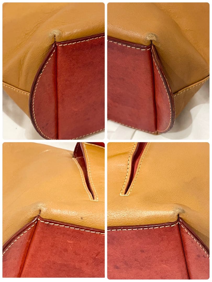 【希少】ハンティングワールド　ショルダーバッグ　ワンショルダーバッグ　レザー