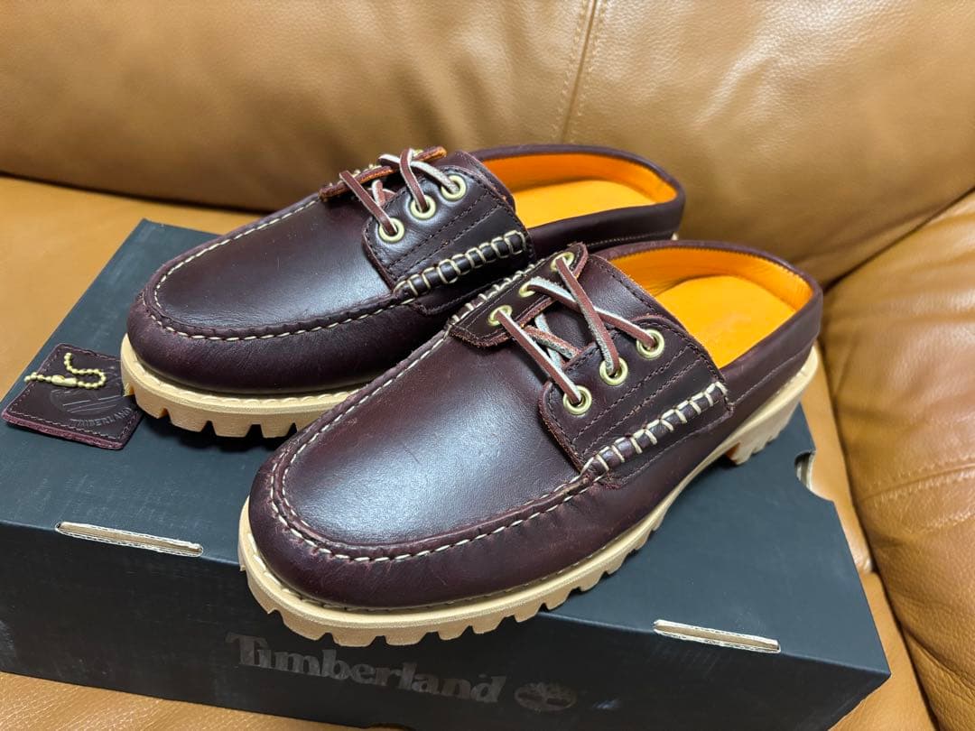 Timberland Vibram 3 Eye Mule 27cm 新品