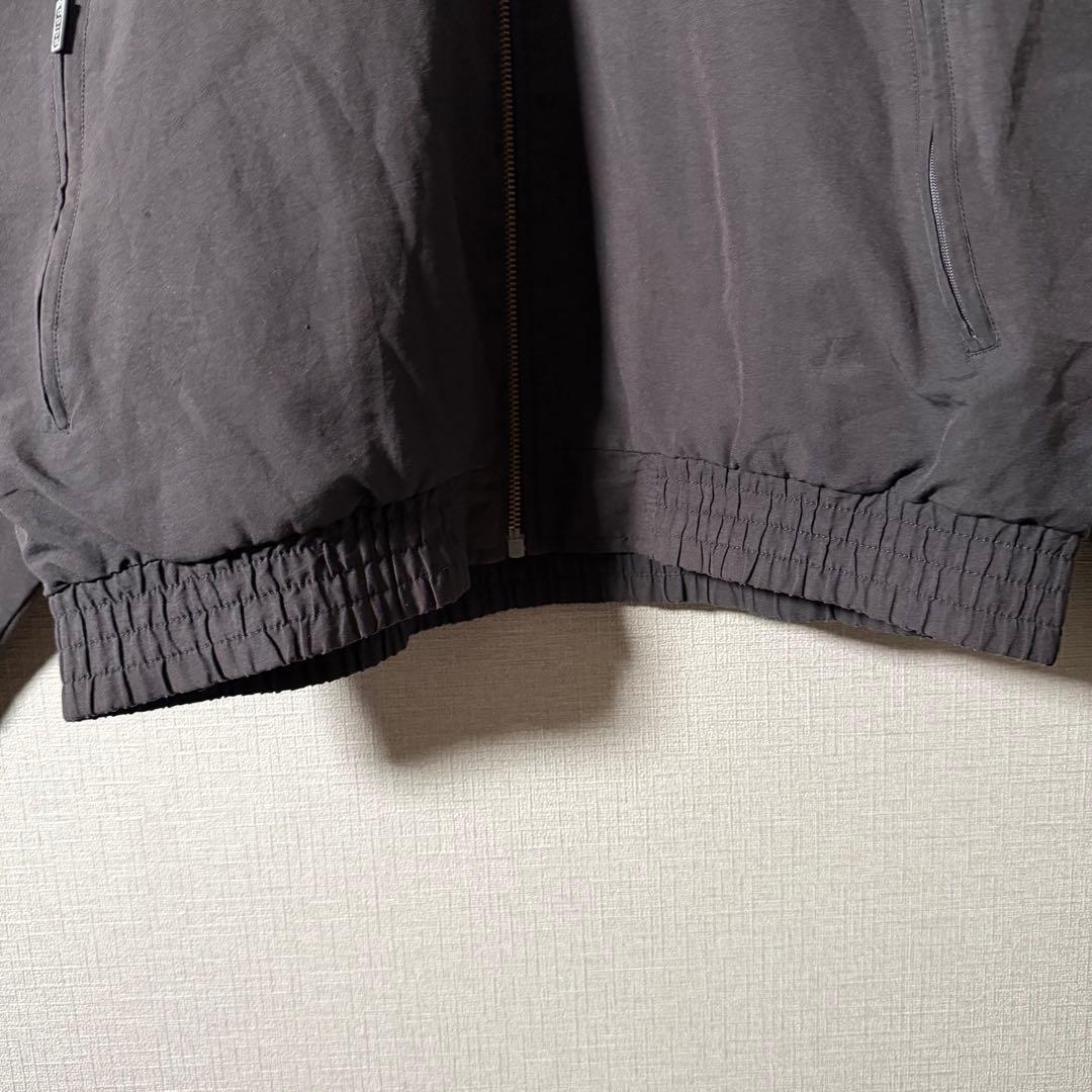 90s★adidas 万国旗タグ ナイロンジャケット 刺繍 アームロゴ L程度