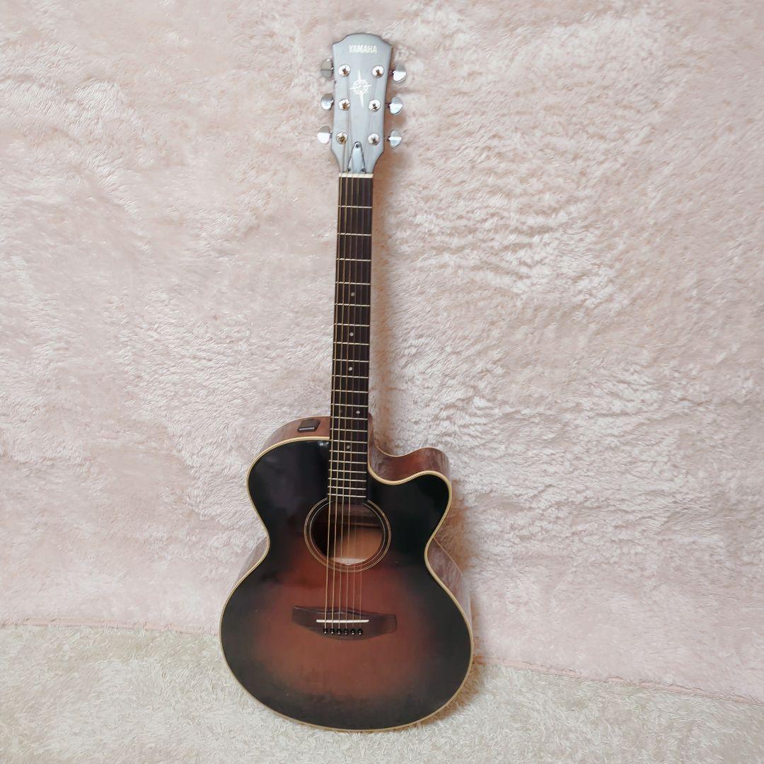 美品 ヤマハ YAMAHA ギター エレアコ CPX-5 VS ケース シールド