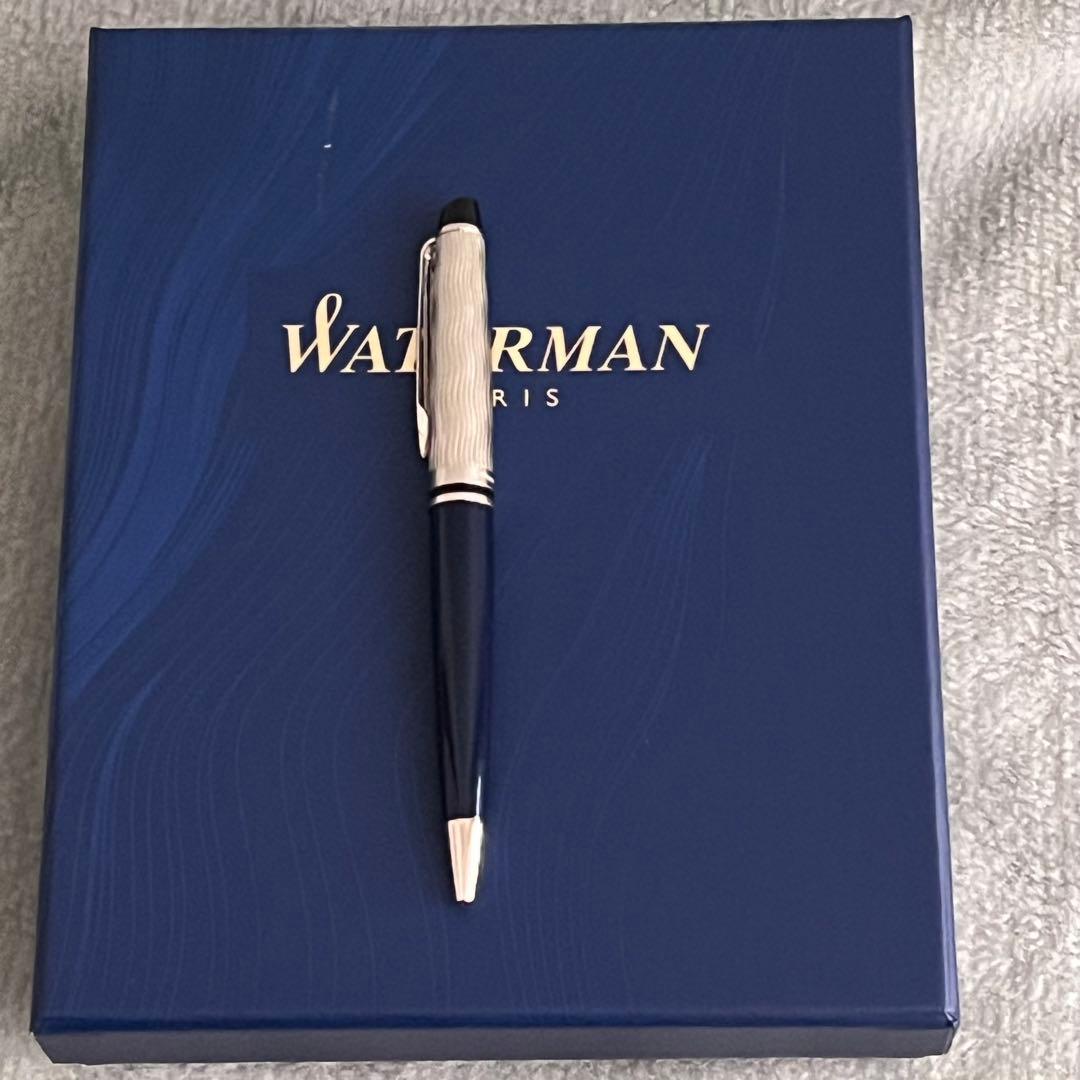 ウォーターマン エキスパートデラックス ブルーCT SE ボールペン