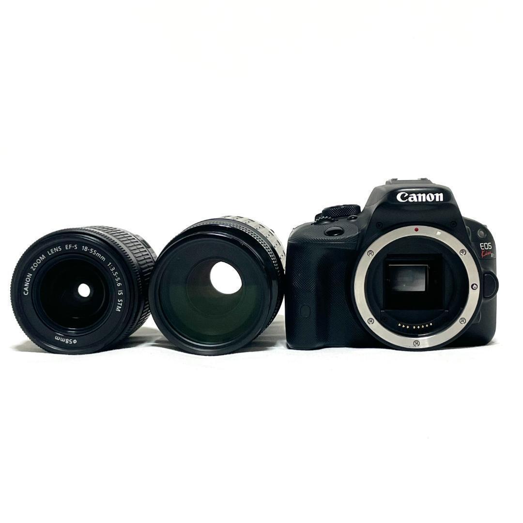 旅行もイベントにも❣️ Canon EOS Kiss X7 超望遠Wレンズセット