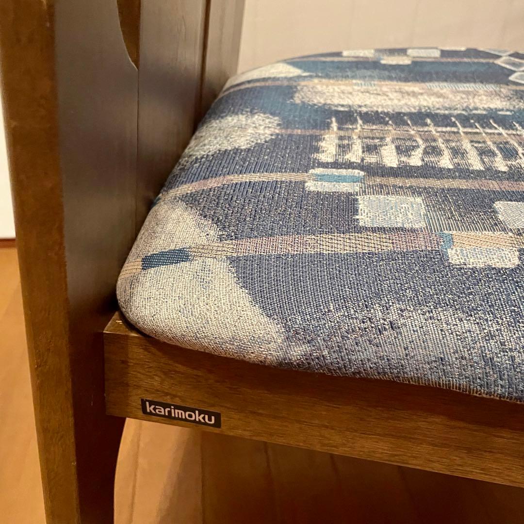 【karimoku】食堂椅子CT6255TP(2001年生産)No.4