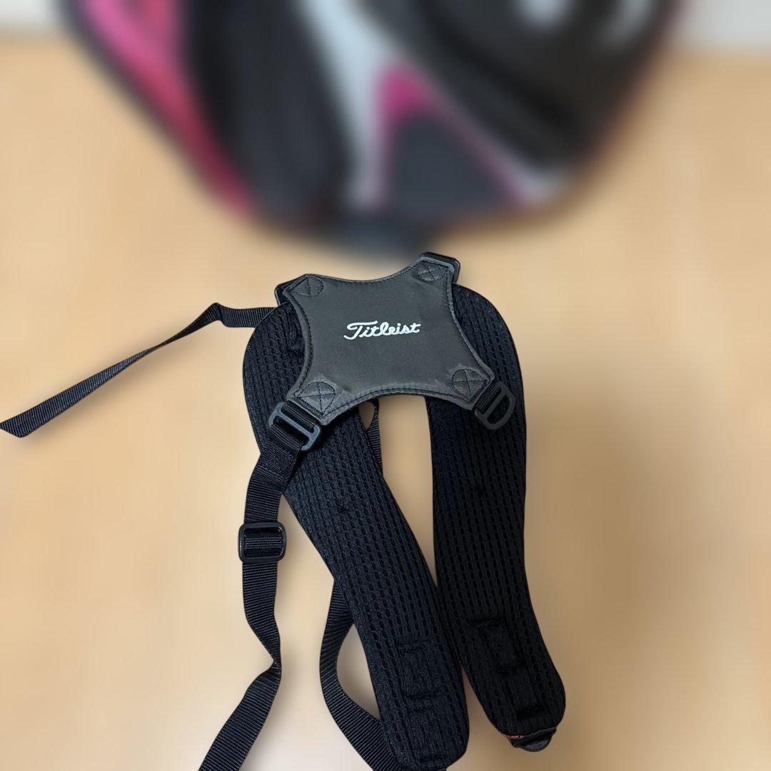 【美品】TITLEIST キャディバッグ　9.5型　軽量