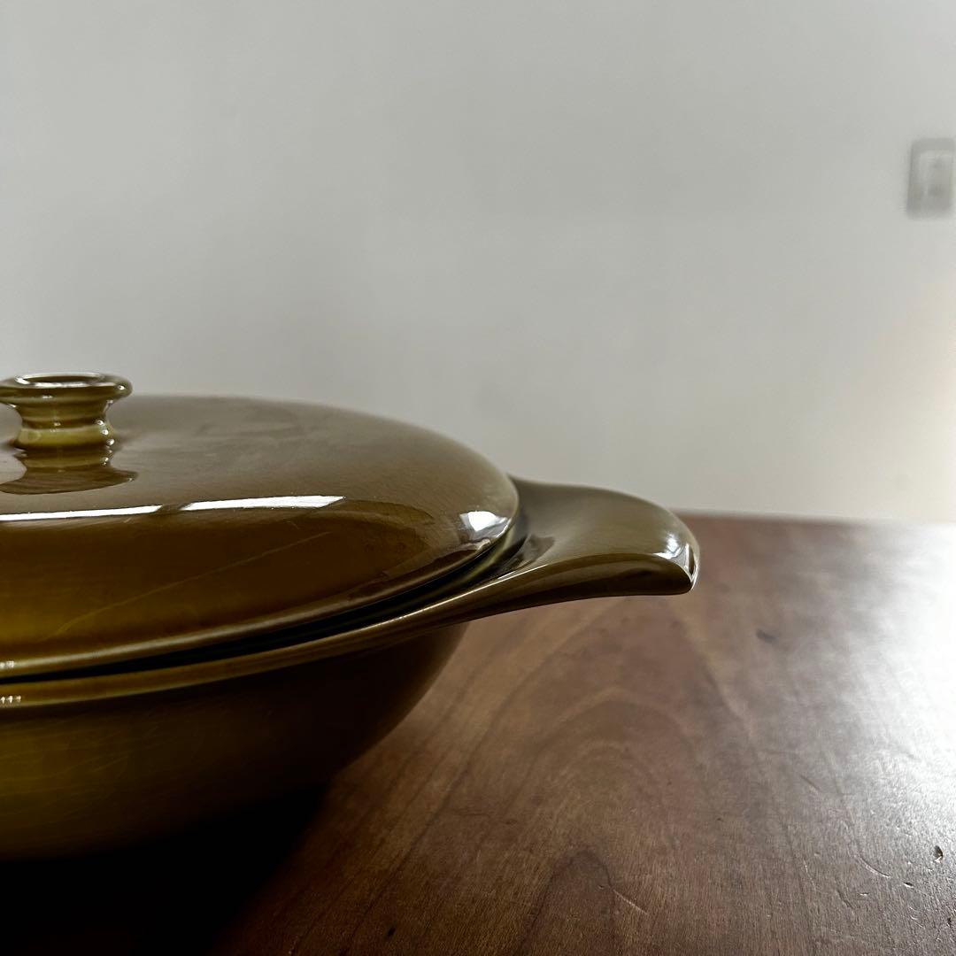 Russel Wright ラッセルライト 蓋付キャセロール　スチューベンヴィル