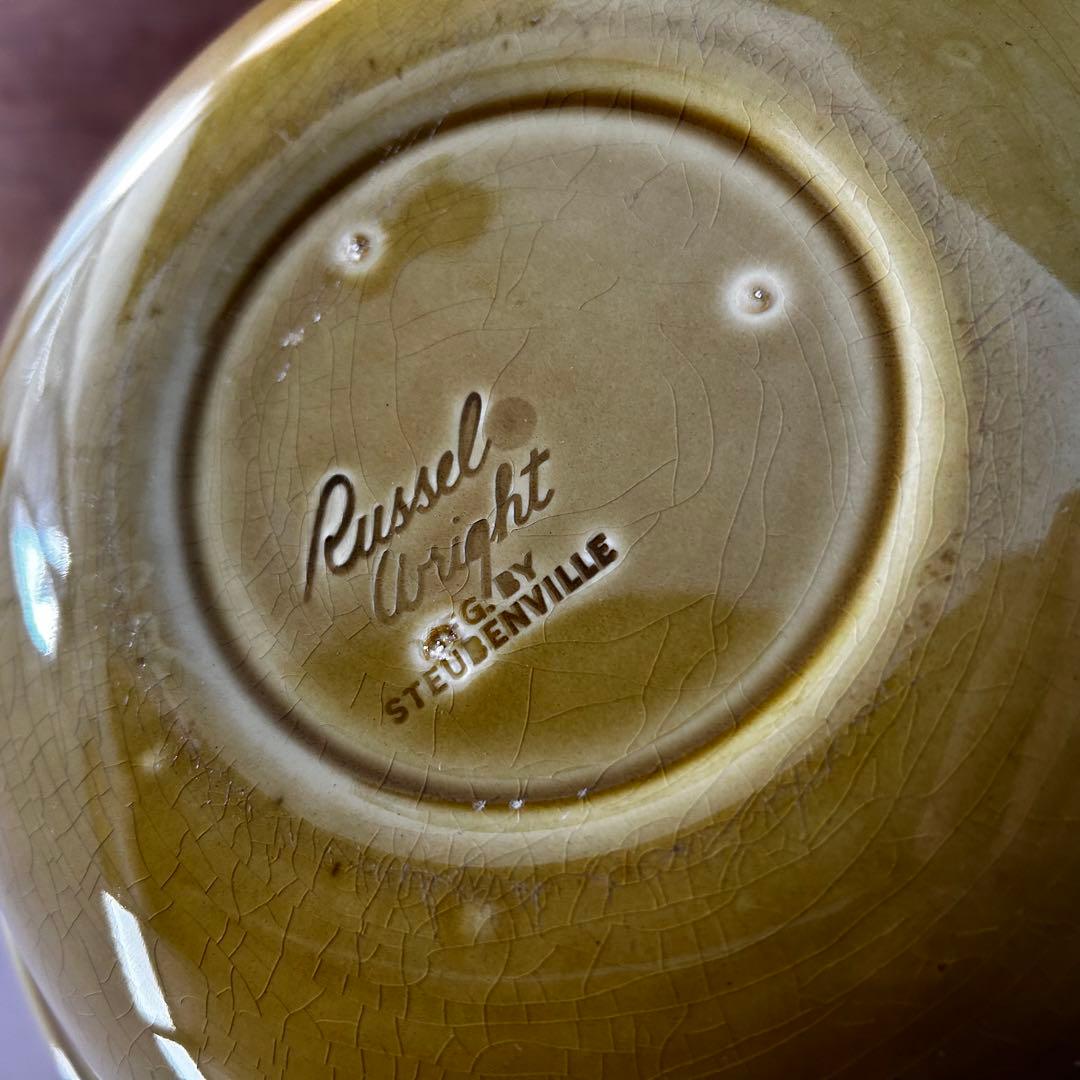 Russel Wright ラッセルライト 蓋付キャセロール　スチューベンヴィル