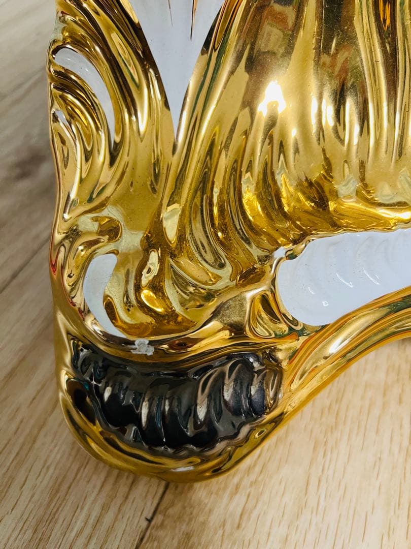 ✨ イタリア製 Ahura（アウラ） ゴールド 陶磁器エンゼル置時計