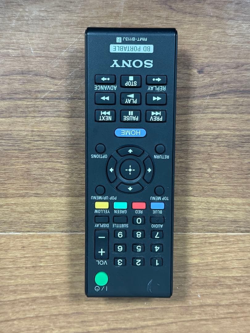 SONY ソニー ポータブルBDプレーヤー BDP-SX910