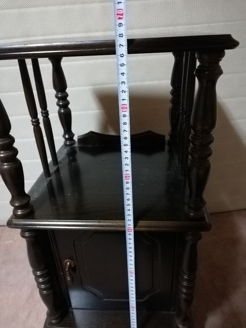 ☆当時物☆　飾り棚　ラック　キャビネット　昭和レトロ　アンティーク