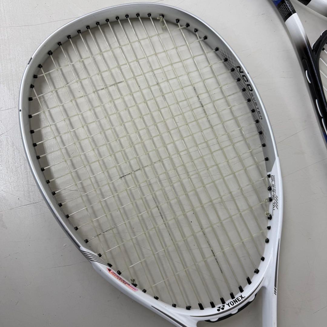 ヨネックス　NANOFORCE 500 ソフトテニスラケット 2本セット　軟式