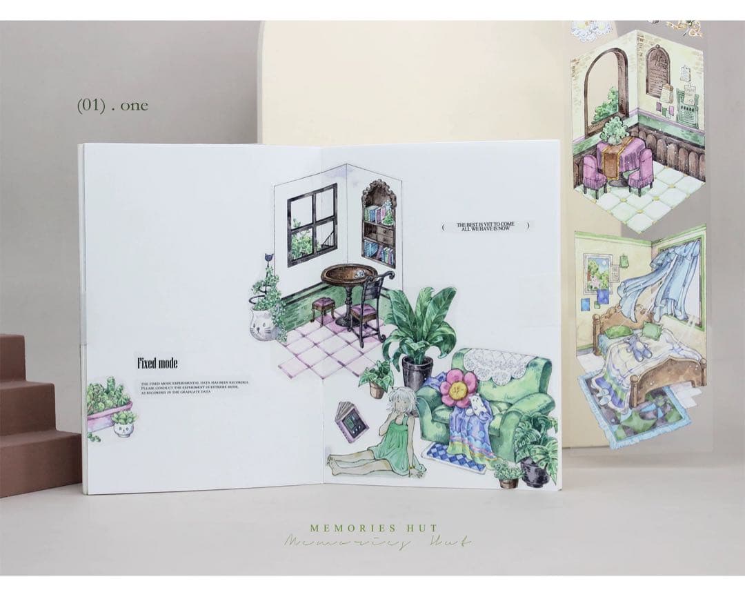 海外マスキングテープ巻売り 回忆小屋 人物マスキングテープ493