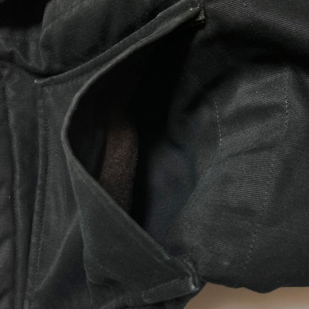 COOTIE アルパカ混 ダッフルミリタリージャケット BLACK M