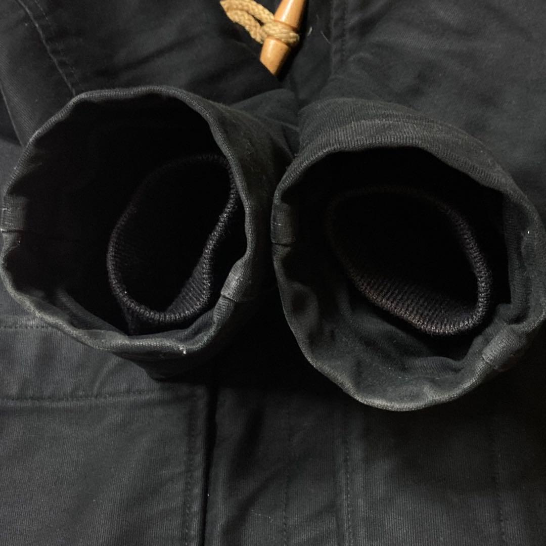 COOTIE アルパカ混 ダッフルミリタリージャケット BLACK M