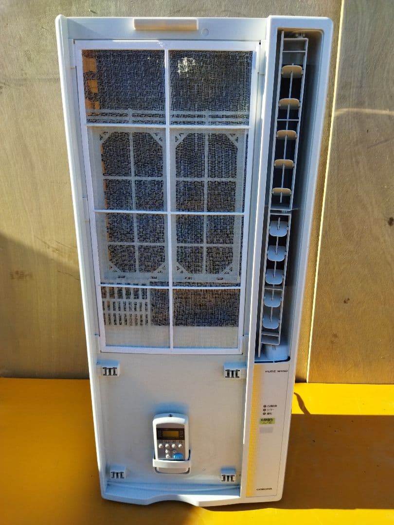 コロナ 窓用エアコン 2024年製 ウィンド形冷房専用 CW-16A4 リモコン