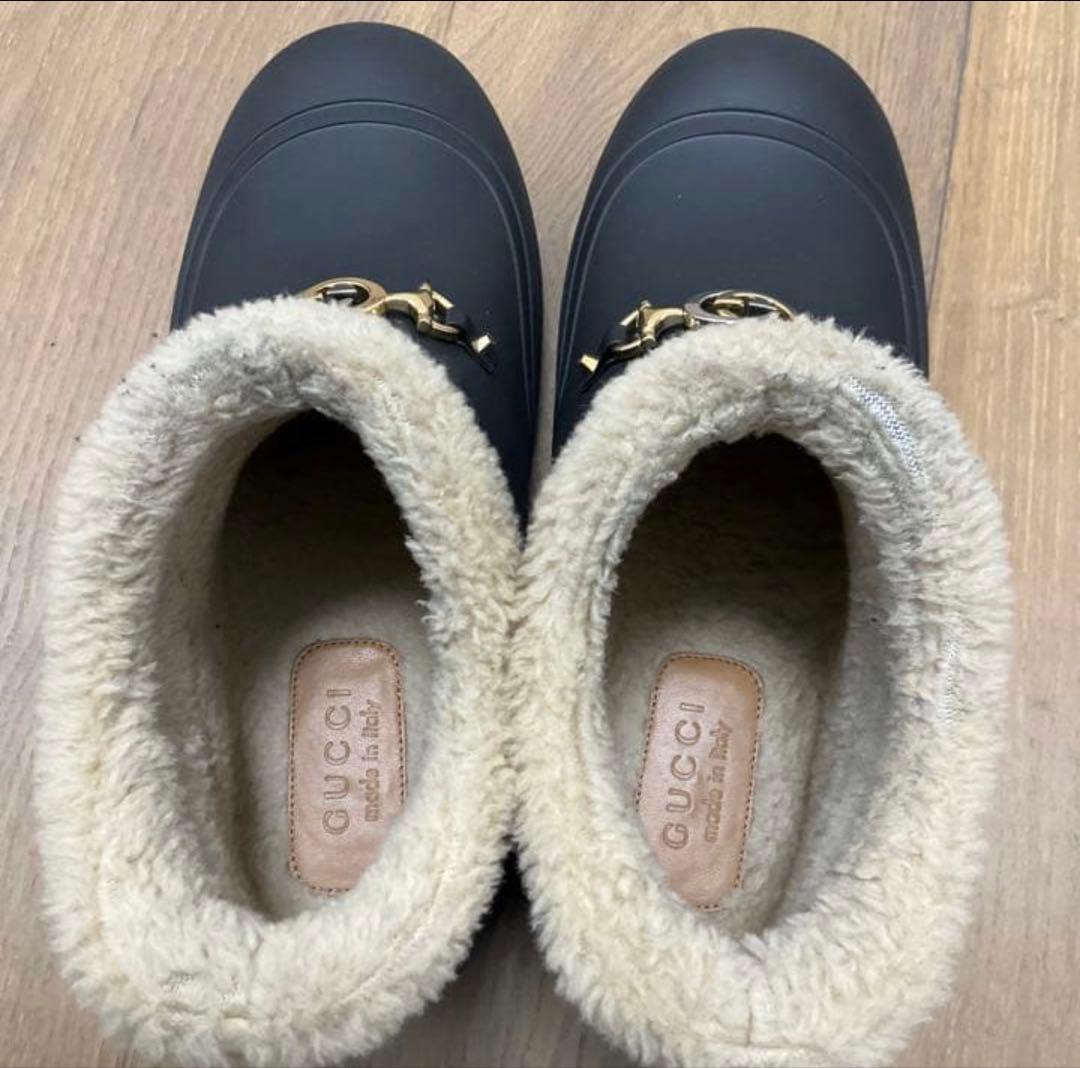 美品　箱付き　GUCCI ボアブーツ ブーツ