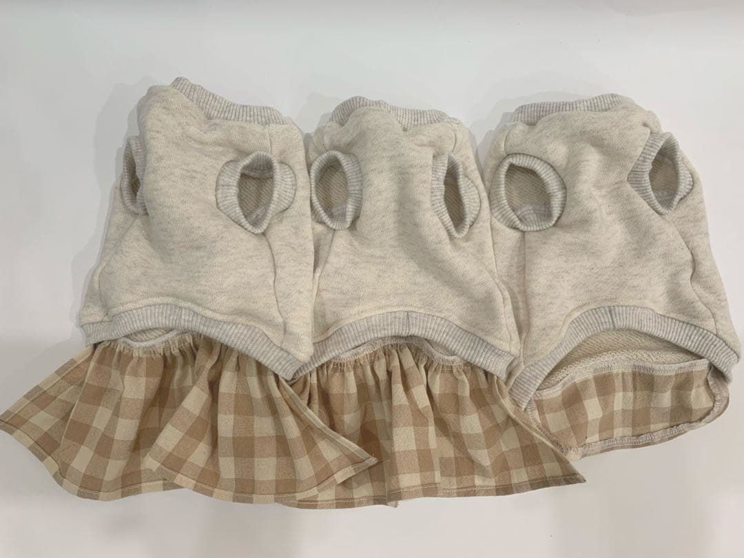 ハンドメイド　犬服　4着