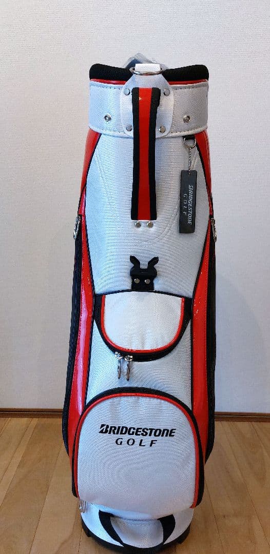 山*崎様 【新品未使用】ブリヂストン ゴルフ キャディバッグ CBG21Y（白×