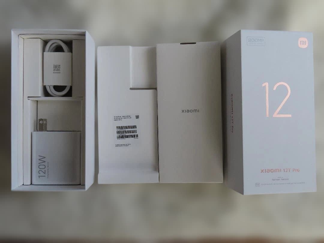 s*a様 【美品】Xiaomi 12T Pro ブルー【8GB/256GB】ソフ