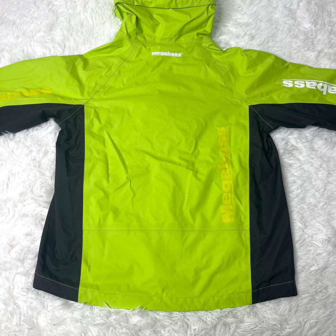 【極美品】 未使用級 メガバス 335068 アクション レインウェア Sサイズ
