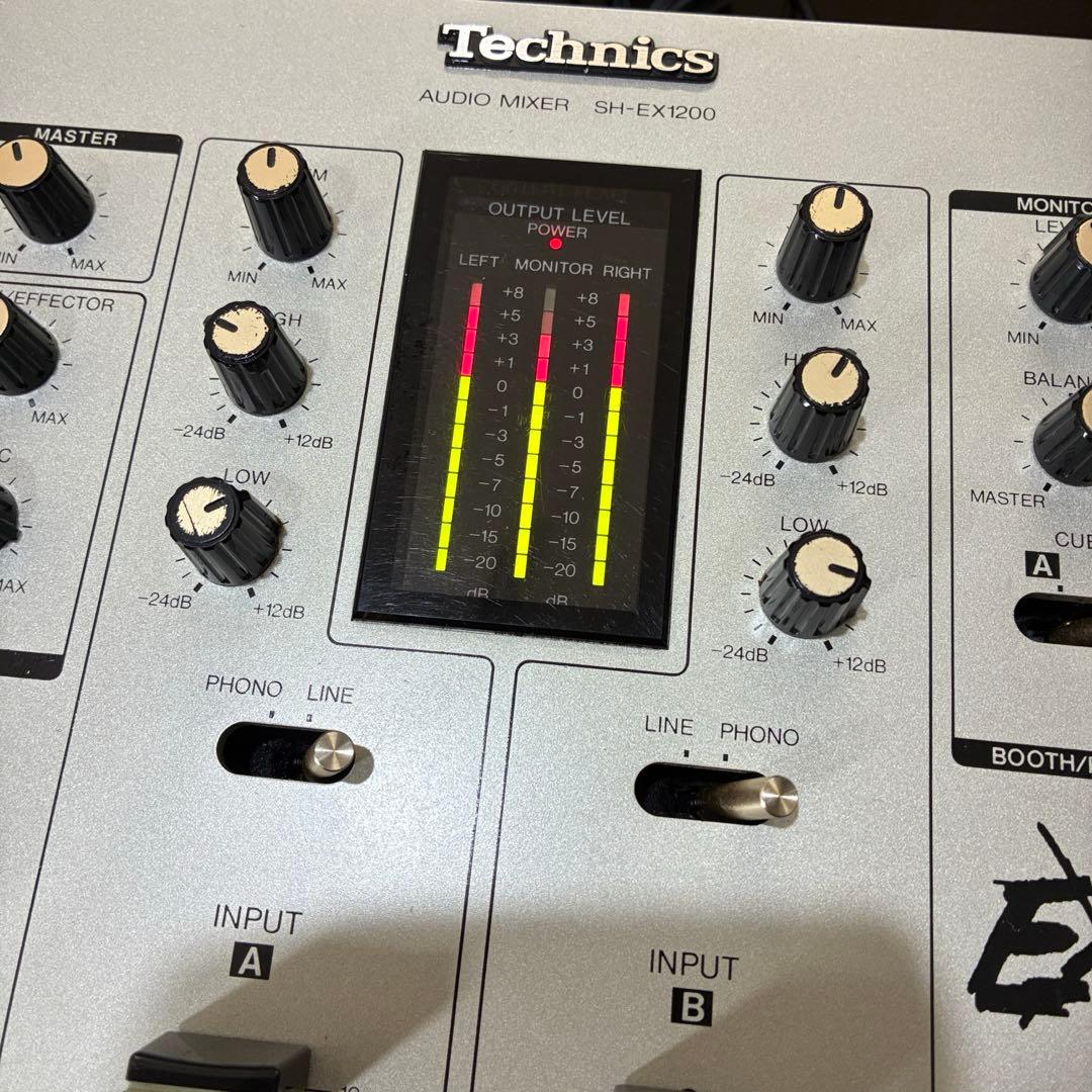 Technics DJミキサー SH-EX1200 動作確認済