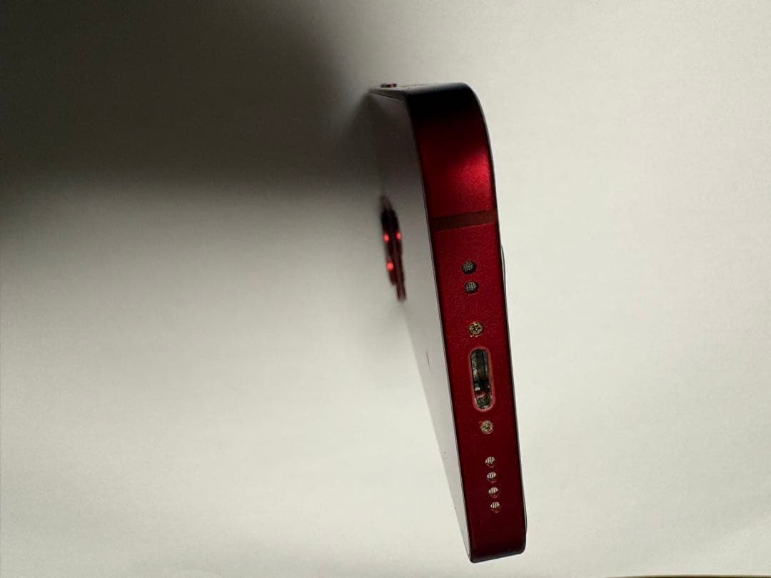 Apple iPhone 13 mini(レッド) 本体　画面割れ、動作OK