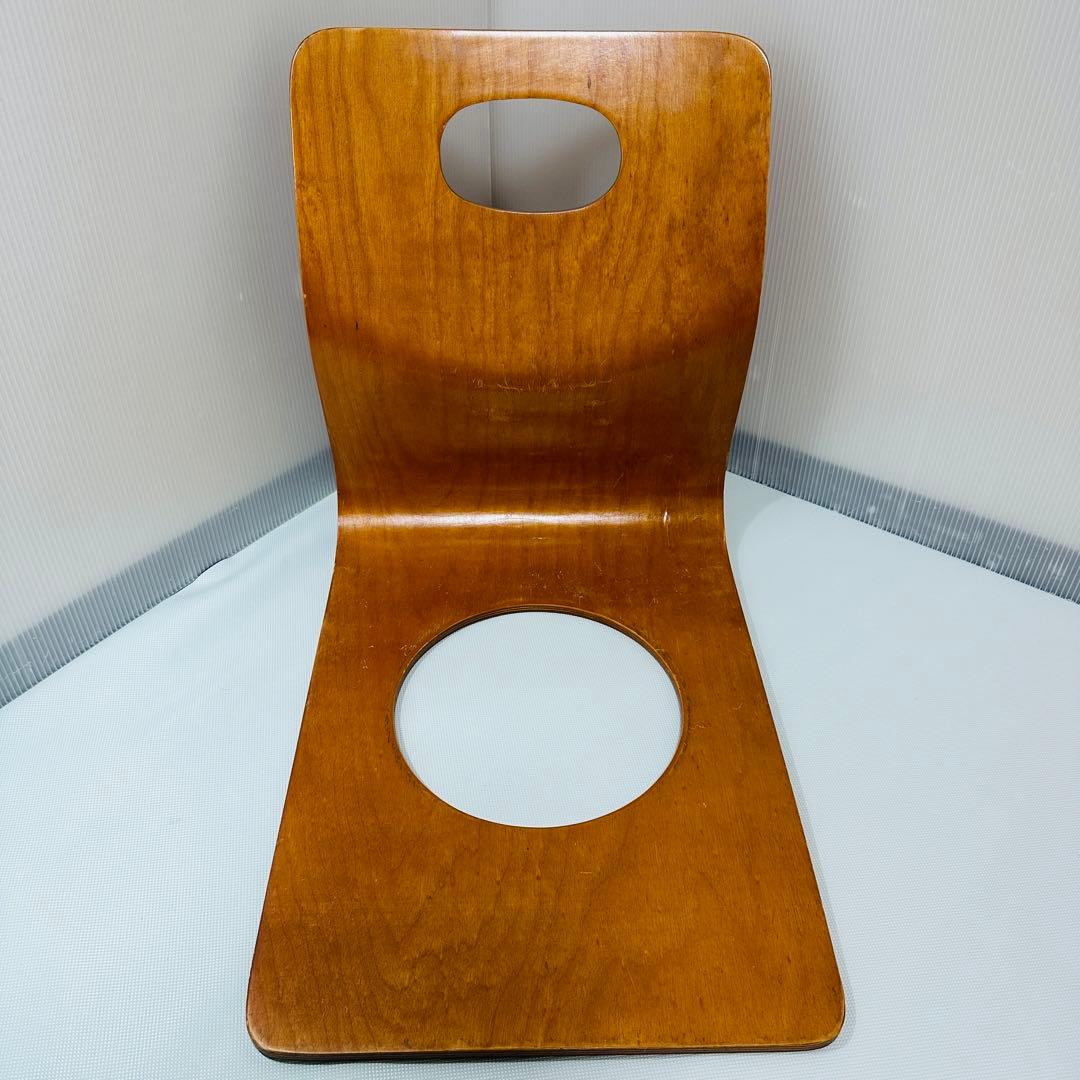 木製曲げ座椅子　和座椅子 旅館座椅子 6脚セット