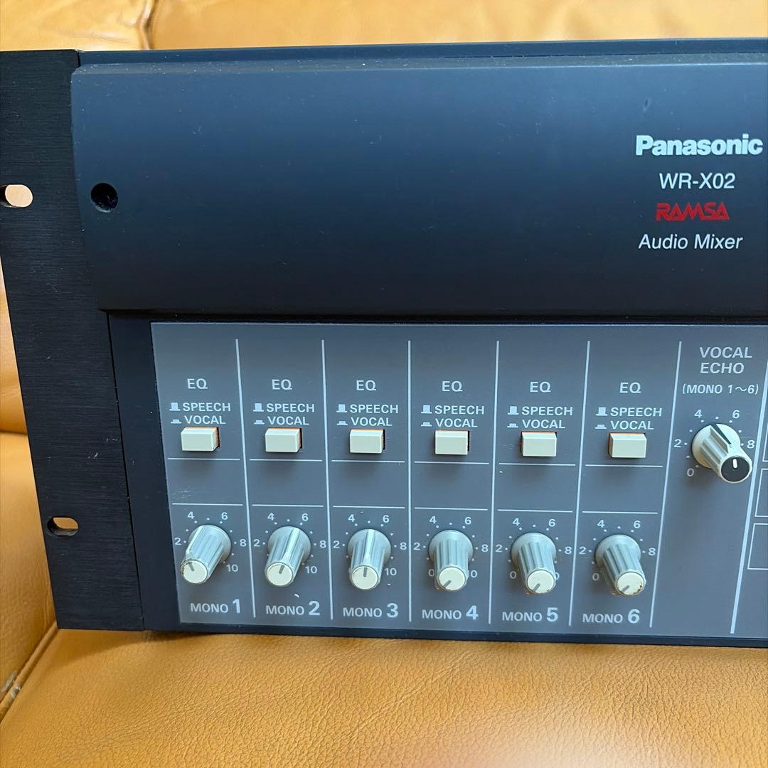 RAMSA パナソニック コンパクトミキサー　WR-X02 オーディオミキサー