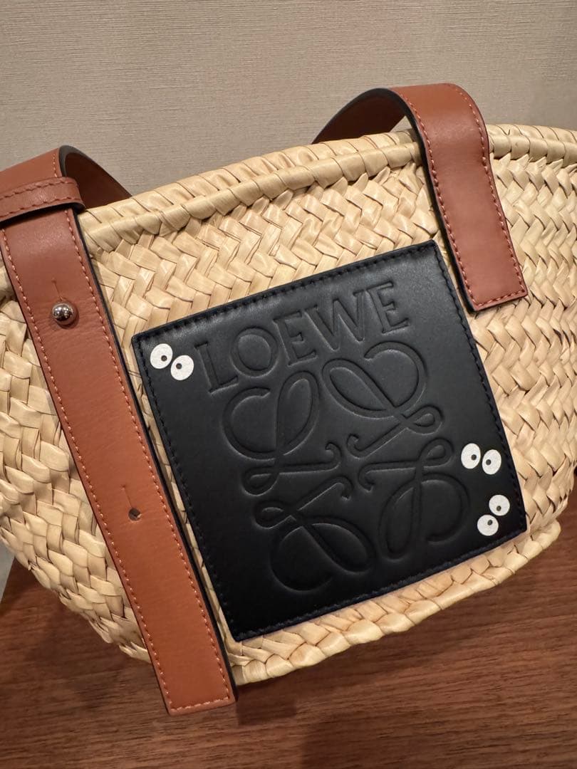 LOEWE ジブリ まっくろくろすけ かごバッグ