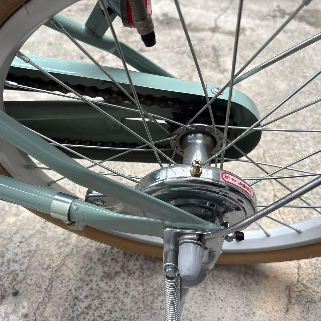 なかこさん専用子供自転車 18インチ Norway MOSS 幼児 カゴ