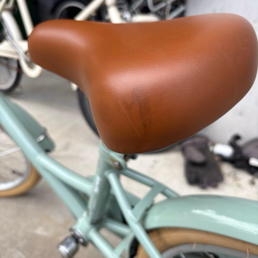 なかこさん専用子供自転車 18インチ Norway MOSS 幼児 カゴ