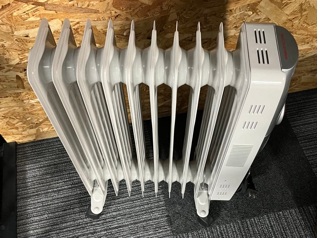 オイルヒーター ／VERSOS／ファンヒーター付／タイマー付