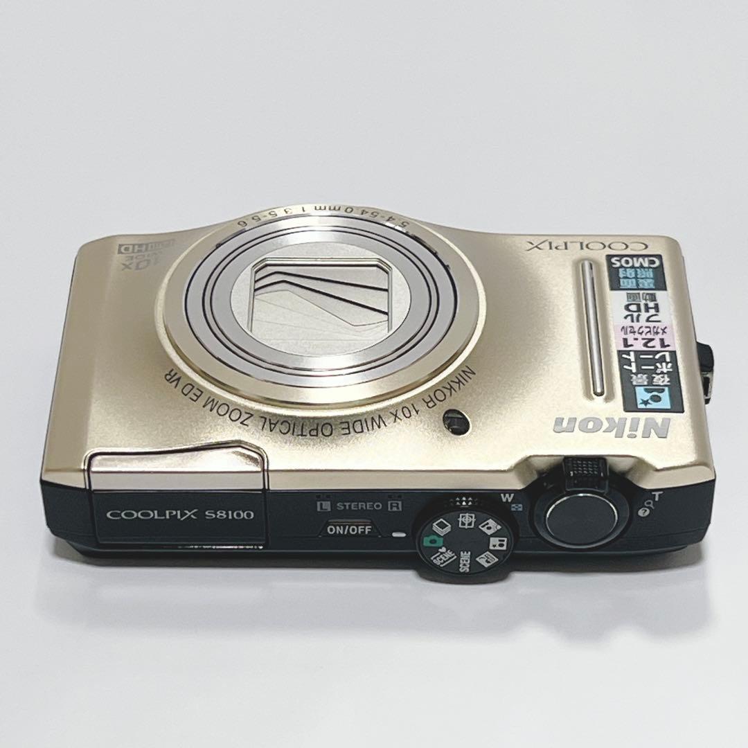 【美品】Nikon COOLPIX S8100 コンパクト デジタルカメラ