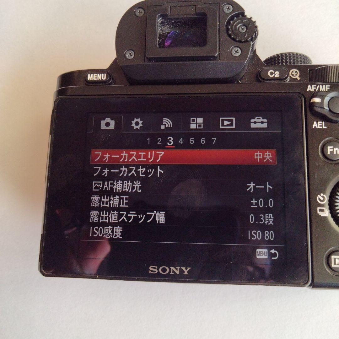 SONY α7 ミラーレスカメラ 本体 バッテリー付き