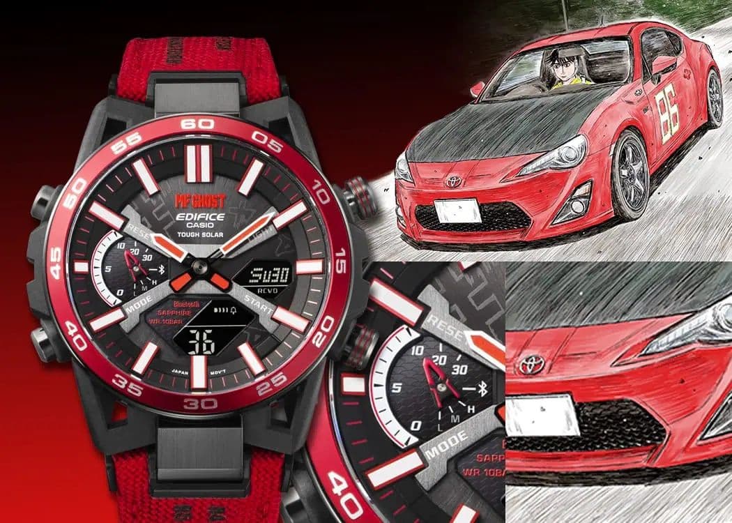 新品 EDIFICE 頭文字D MFゴースト ECB-2000MFG-1AJR