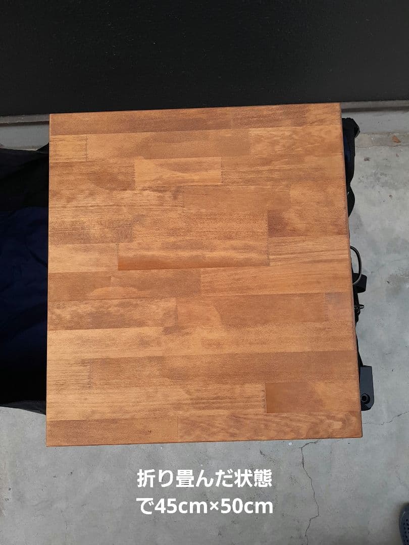 WAQ キャリーワゴン専用　木製テーブル