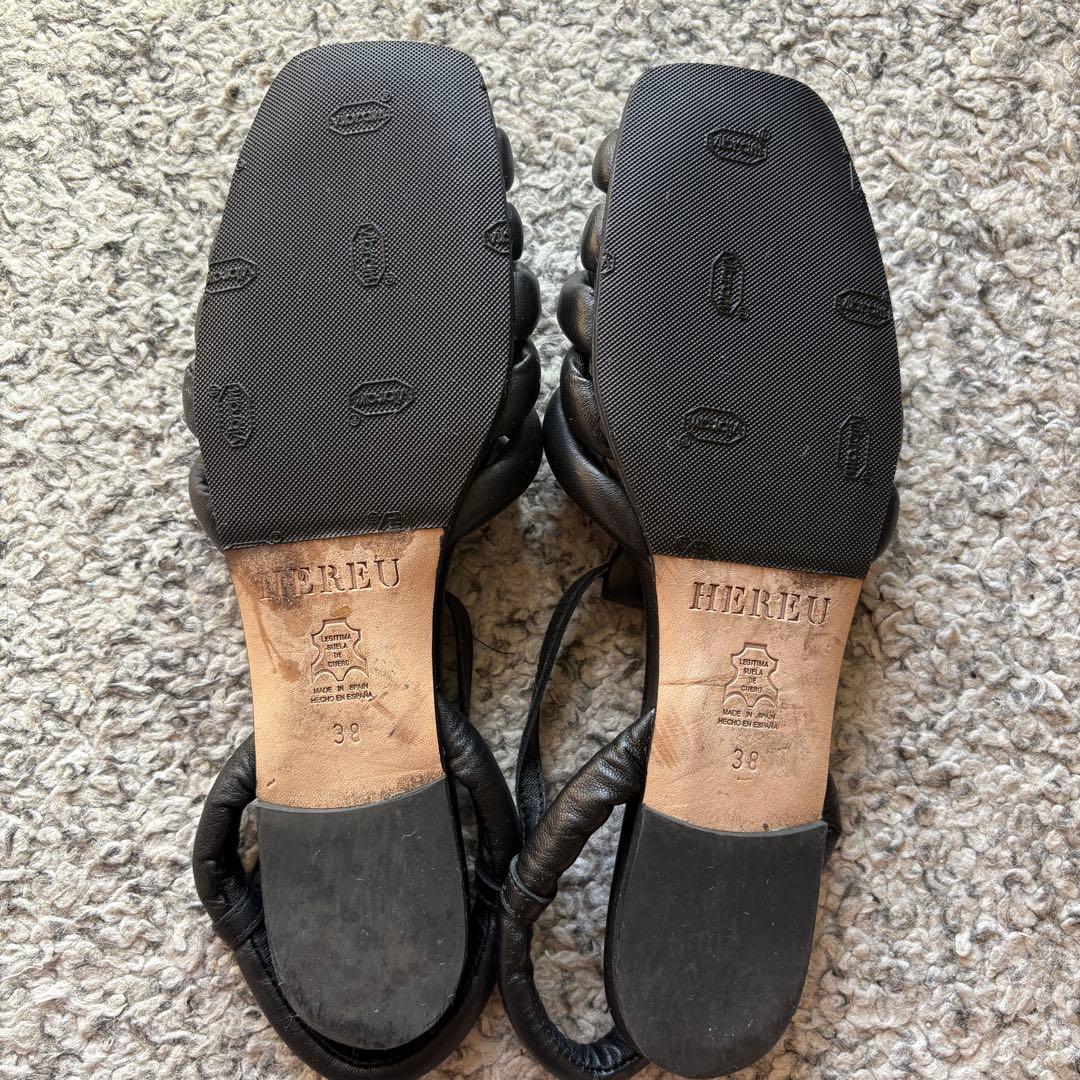 HEREU CABERSA サンダル ブラック 38