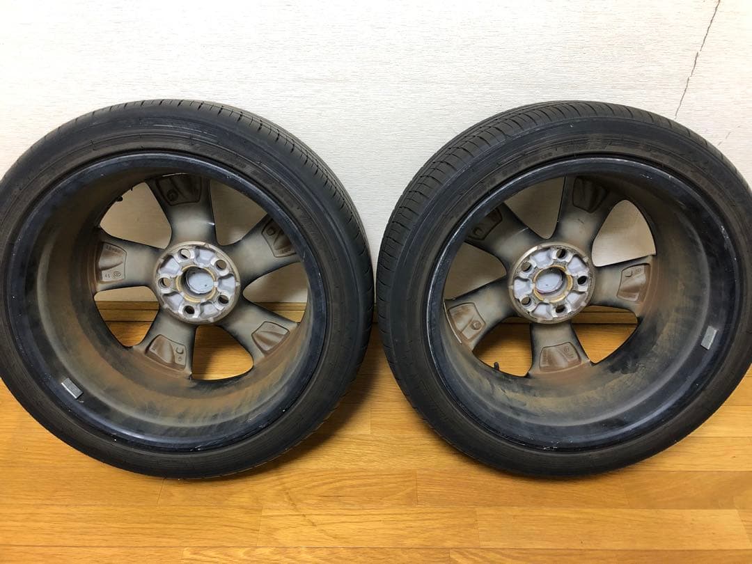 220系 クラウンRS 純正ホイール 18インチ スパッタリング