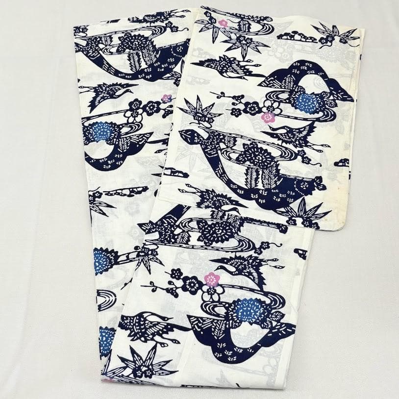 ゆりのはな　浴衣　女物　１０点　まとめ売り　未使用品～少々汚れ有り　綿　F703