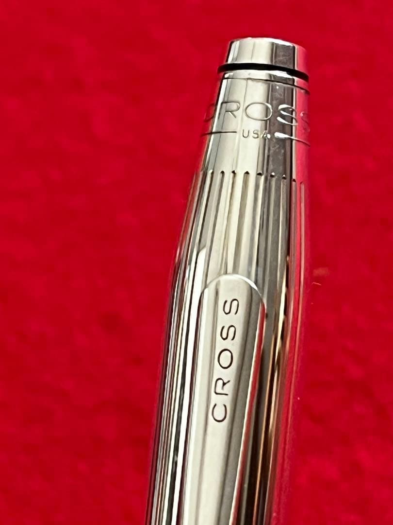 極美品‼️クロスボールペン センチュリー２スターリングシルバー ❗️