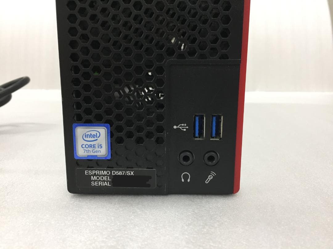 ミニPC FUJITSU/D587/i5/8G/HDD500G/WIN11/OFFICE