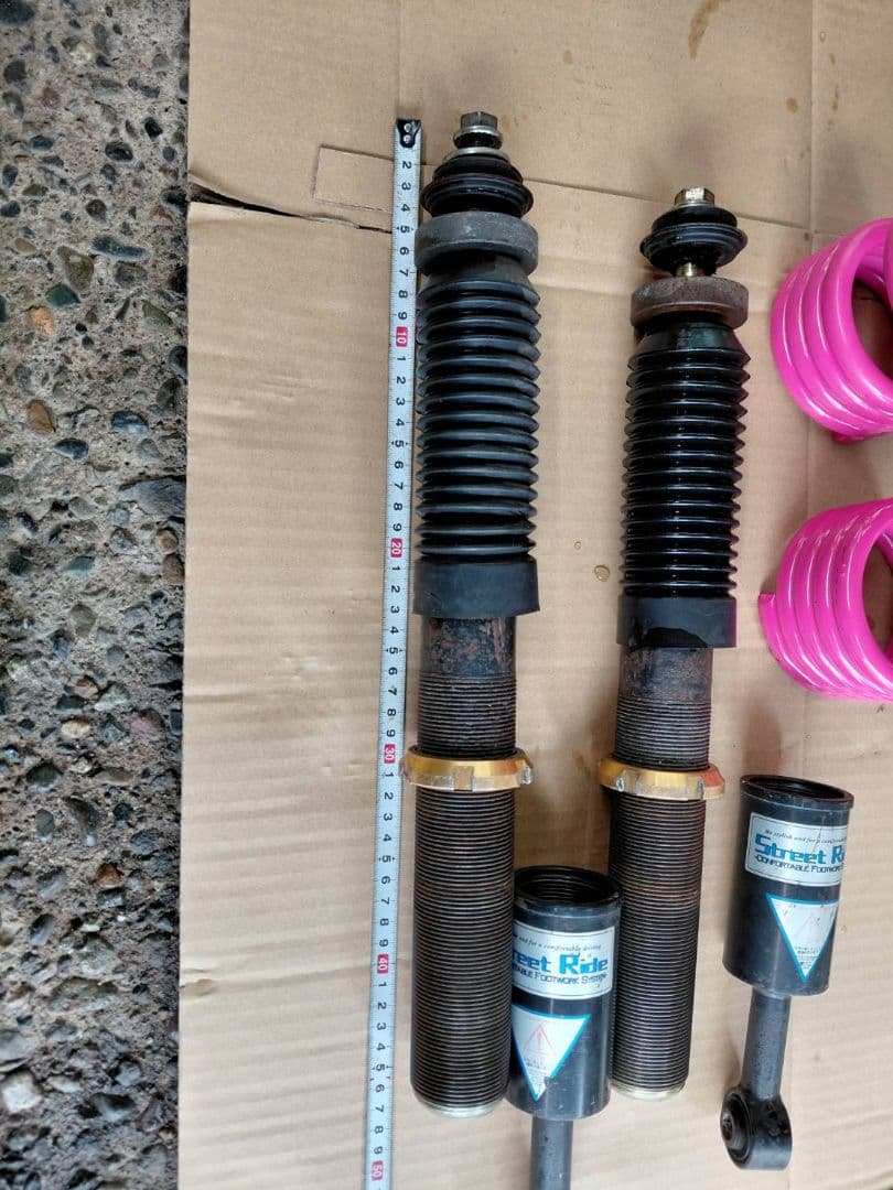 ダイハツムーヴカスタム175sケイブレイク車高調