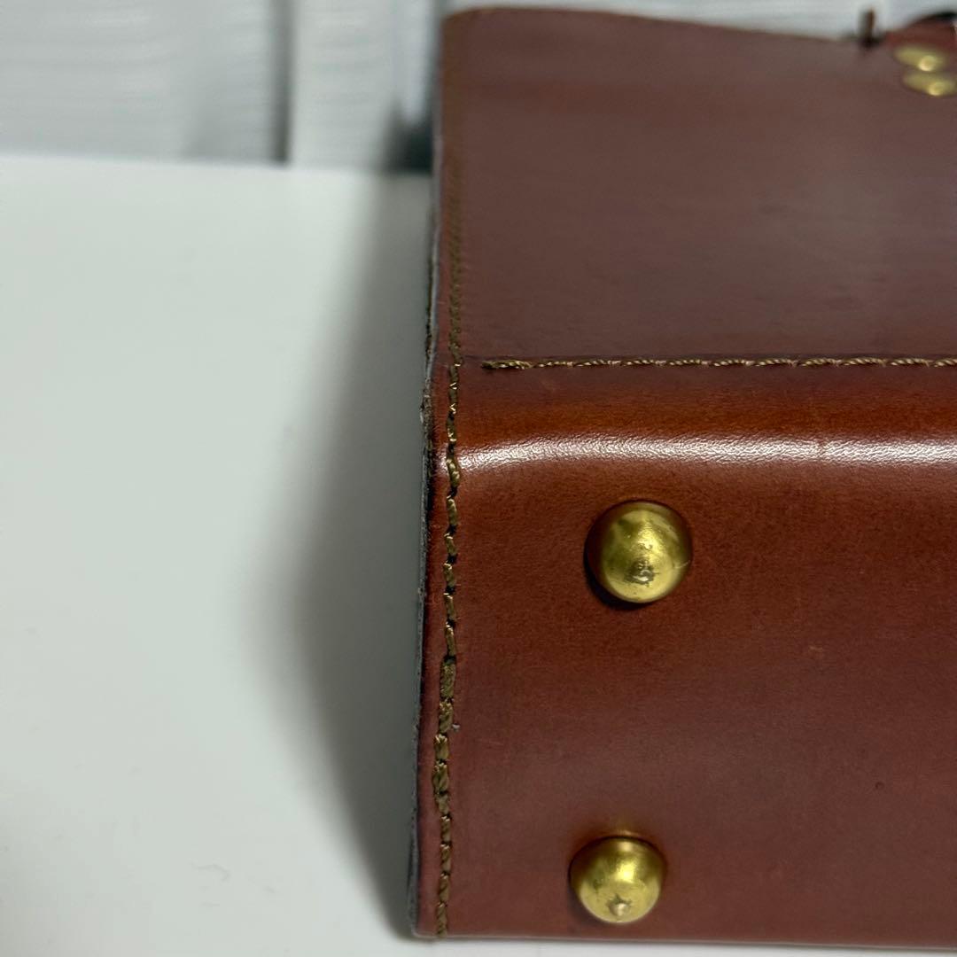⭐️美品⭐️　HERZ　ヘルツ　ビジネスバッグ　ブリーフケース　ブラウン