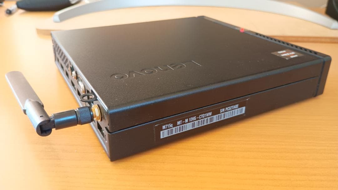 ミニPC LENOVO M715q Ryzen 5 PRO 2400GE