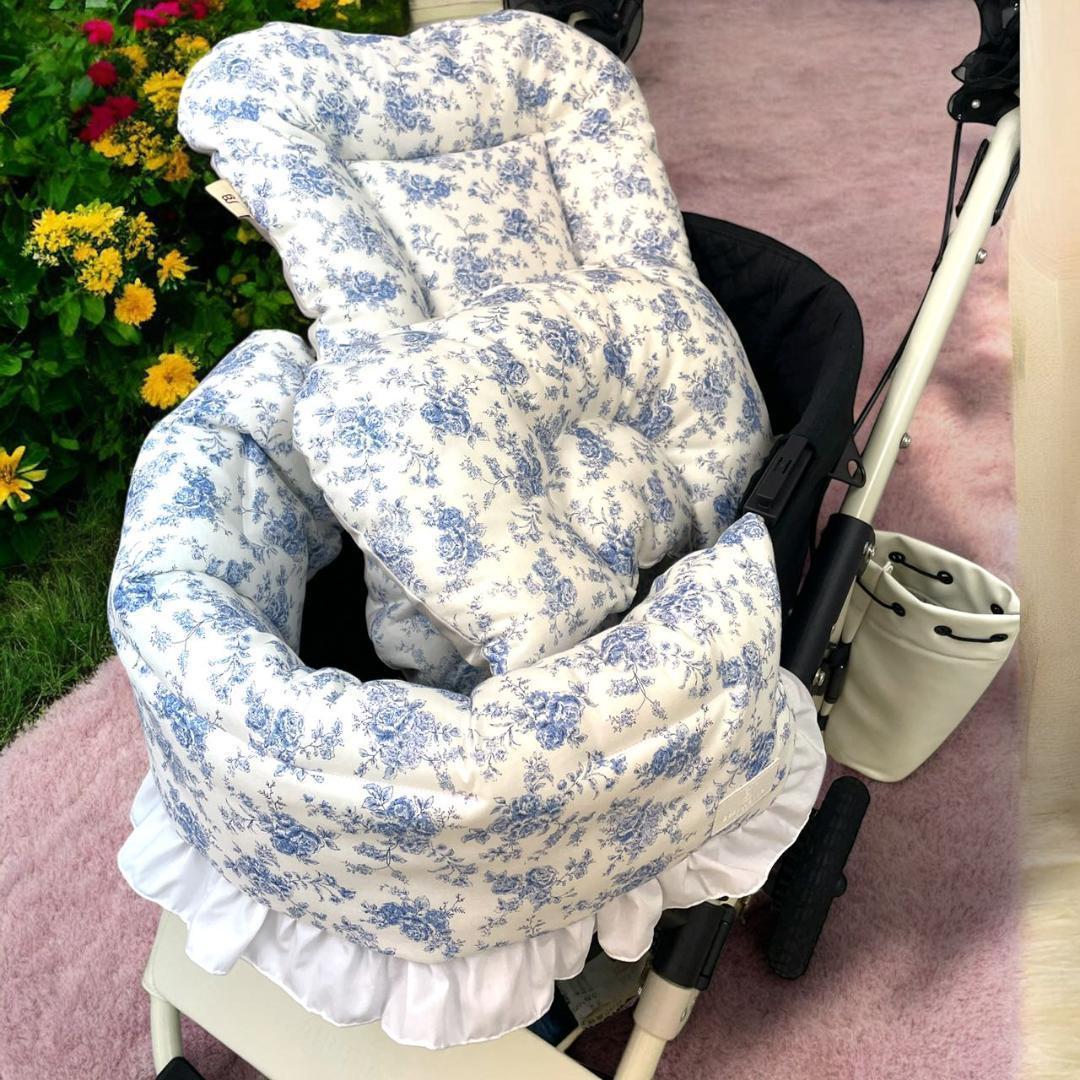 【3点セットL】カートクッション★コペンハーゲン風 あご乗せ コンフォーター