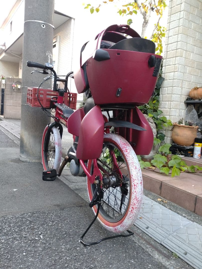 配送可★直接引渡可★カスタム【パナソニックＥＺ】電動アシスト自転車/２人乗子供乗