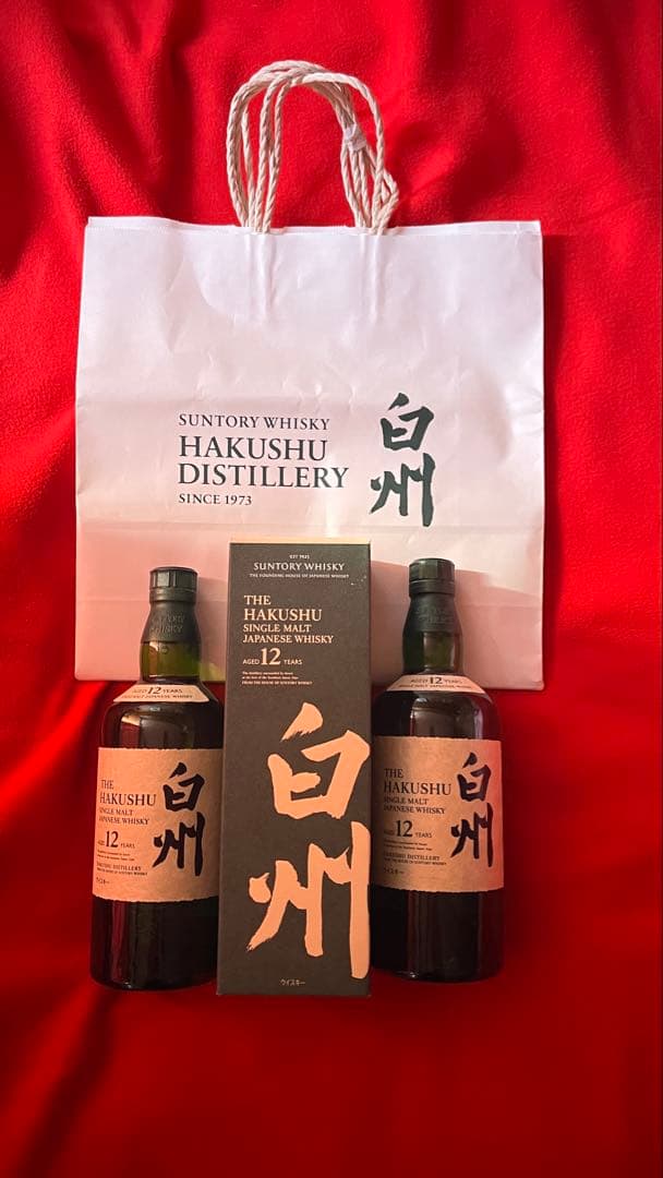 ☆新品☆白州１２年　２本　サントリー　箱付