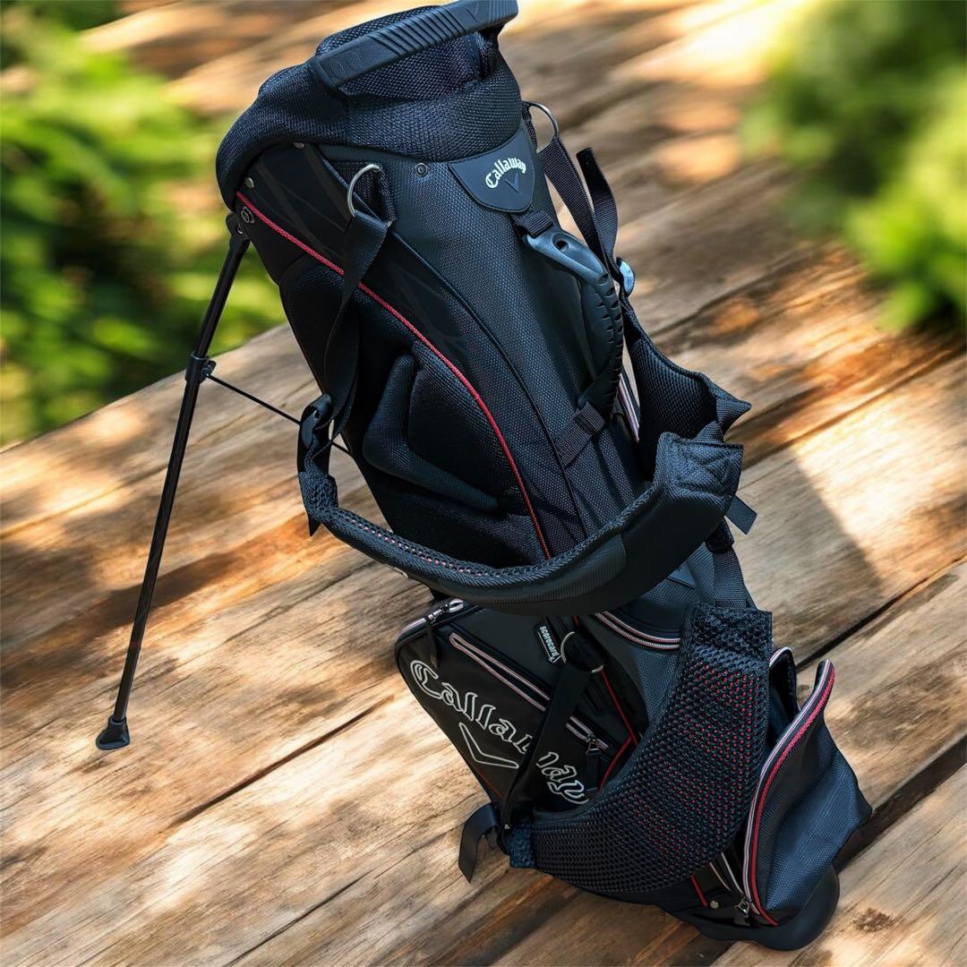 【極美品】希少　Callaway スタンドキャディバッグ 9インチ　キャロウェイ