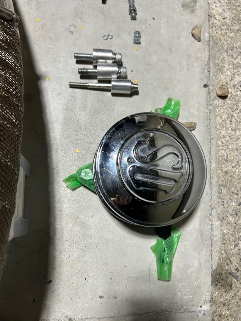 ガレージT&F ベントマフラー　と　エアクリーナのみ ドラックスター400用