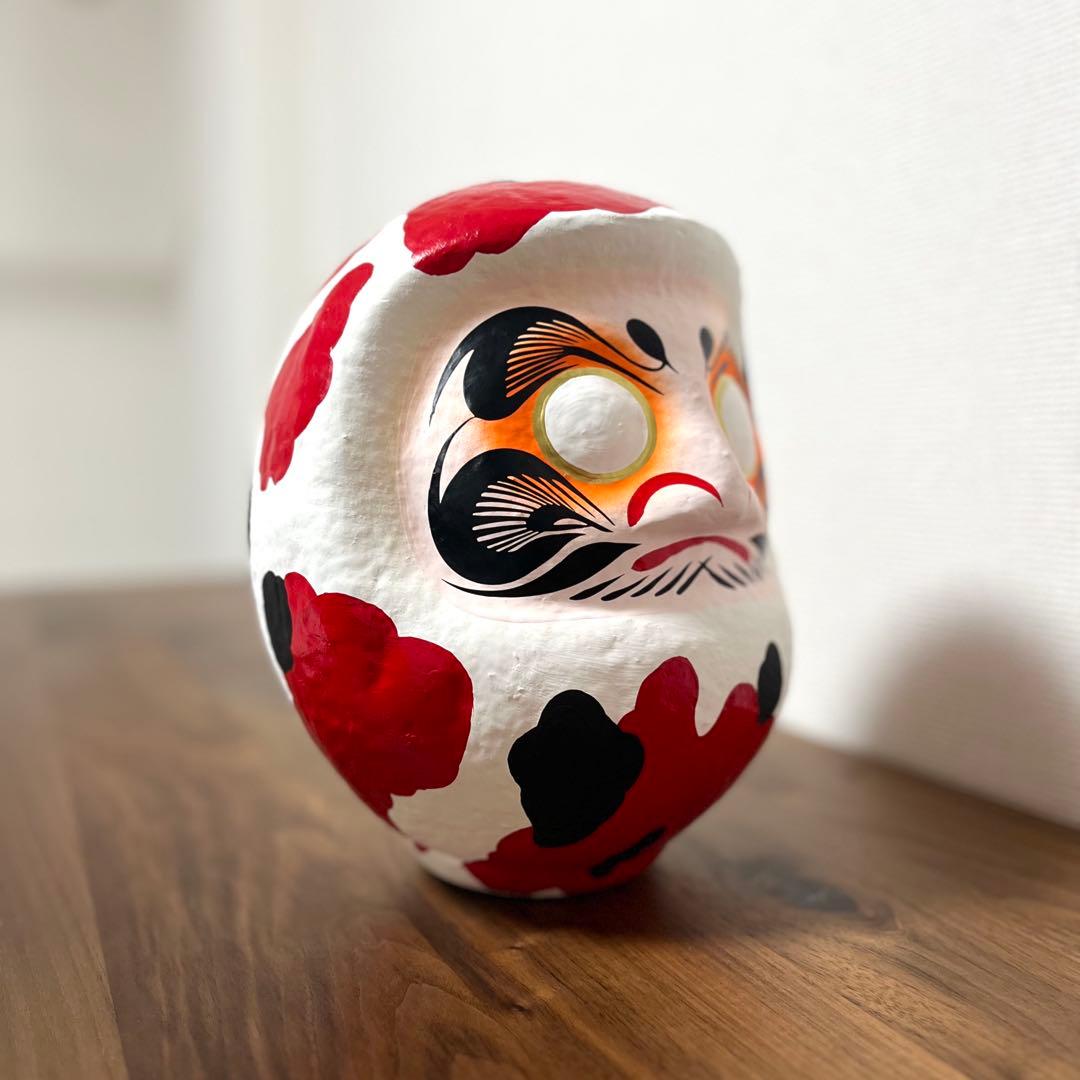 《 開運アート達磨 錦鯉 》インテリア雑貨 ダルマ daruma 縁起物