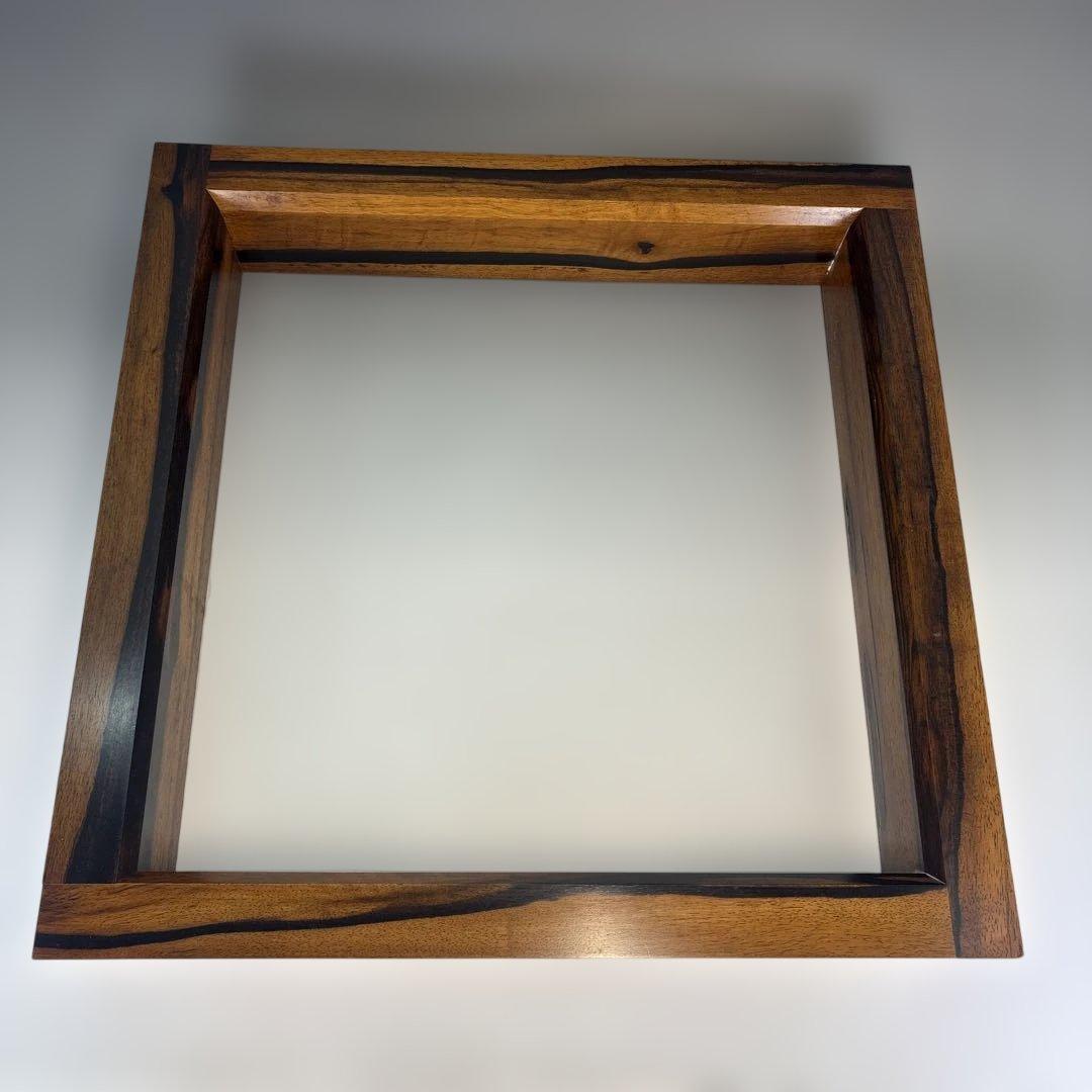【中古品】黒柿炉縁（紙箱）USED〈税込・送料込〉